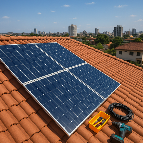 Projet : Installations de Kit Panneaux solaires